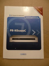 Bedienungsanleitung für Receiver - HUMAX - PR-HD1000C -  Ka1U