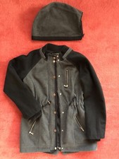 LC Waikiki Teen Outerwear Parka Jacke mit abnehmbarer Kapuze, halb gefüttert