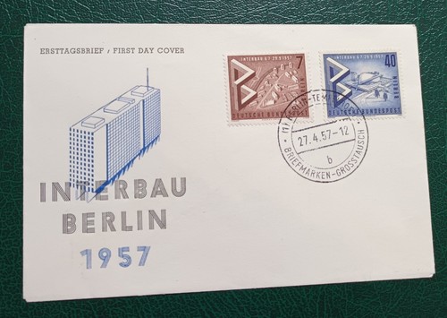 Berlin fdc 160 162 - mi., nr.