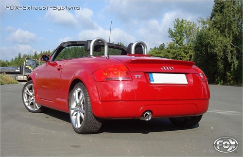 Sportauspuff audi 8n coupe - ,