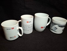 4 original DB Kaffeetassen