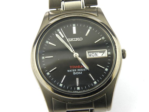 Herren seiko 7n43 9050 - 7n43-9050, titan