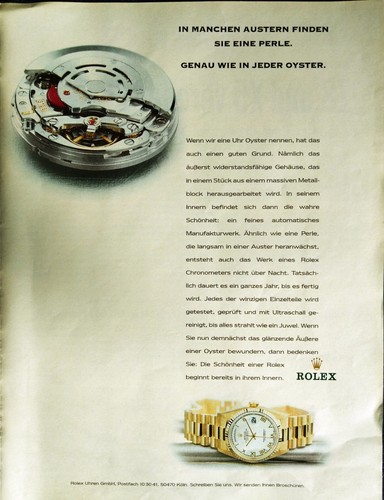 Rolex oyster armbanduhr - oyster,
