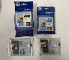 4 original Brother Tinten LC3219XL Black Cyan Magenta Yellow mit Rechnung