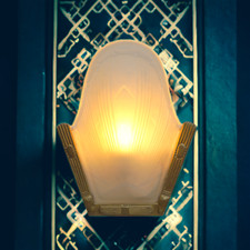 Art Deco Wandlampe "PHARAO"