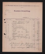 AUGSBURG, Brief 1920, L. A