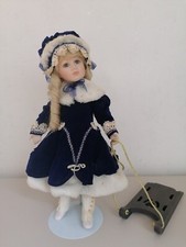 Franklin mint porzellanpuppe - -,