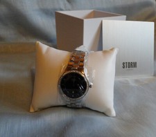 Armbanduhr Storm London Slim X Crystal Black Stainless Steel Case mit OVP