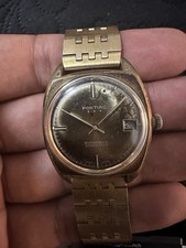 PONTIAC vintage watch men's automatic large stainless steel 