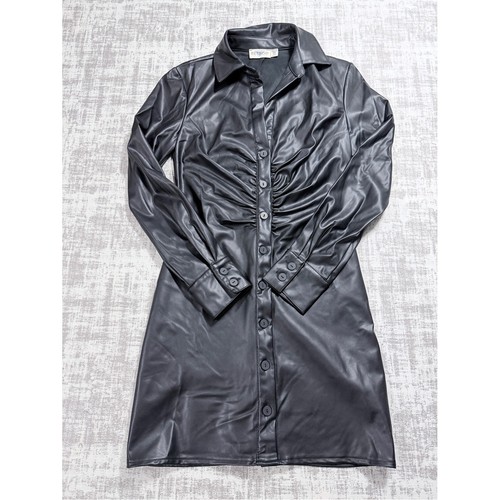 Y2k retrod black faux - retrod,