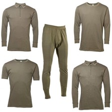 Orig. Bundeswehr Rolli, Unterhemd, lange Unterhose,Thermounterwäsche Plüsch NEU