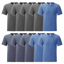 10er Pack Fruit of the Loom Iconic T Basic T-Shirt Sparpack Größe S - 5XL WOW