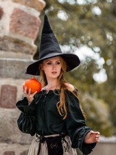 Mittelalter Gothic Hexe Hut