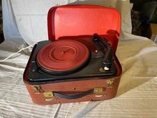 Plattenspieler Quelle,Vintage,Tragbarer Plattenspieler, Rarität,Quelle Simonetta