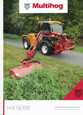 Multihog MX Serie Geräteträger, Prospekt, Traktor