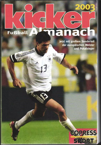 Kicker fußball almanach 2003 - fußball,