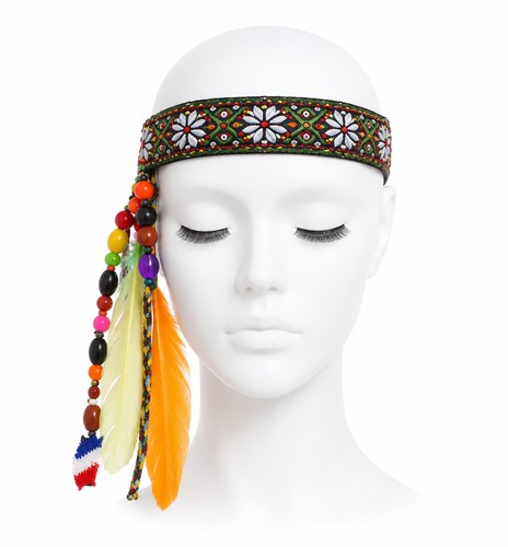 Hippie stirnband mit - hippie,