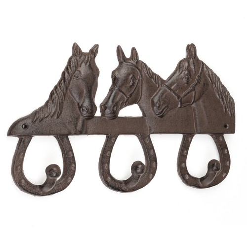 Gusseisen wandhaken pferde - gusseisen, 3