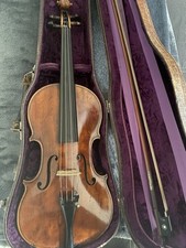 Schöne alte 4/4 Geige von Wilhelm August Kessler, Mannheim