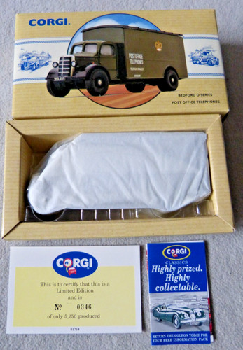 Corgi modell ovp - ovp, bedford
