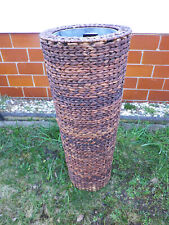 Blumenständer Blumensäule stehend Seegras 90 cm mit Einsatz ri686