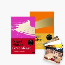 Nigel Slater / Das Greenfeast Buchset: Frühling-Sommer + Herbst-Winter plus  ...