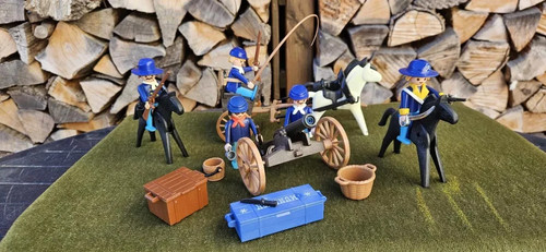 Playmobil western acw union - union, 5