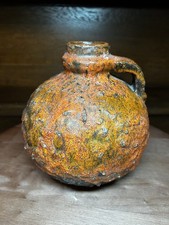 Vintage fat lava vase 60er - vase,