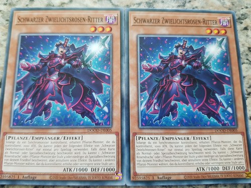2 schwarzer - yu-gi-oh!, ×