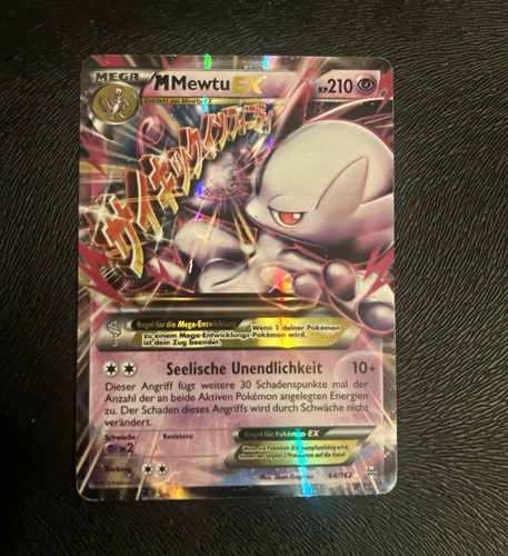 Pokémon tcg mewtu 64 162 - tcg, m