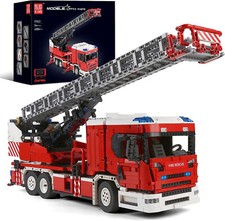 MOULDKING 17022S | FEUERWEHR DREHLEITER RC 4.886 TECHNIC Konstruktionsset OVP