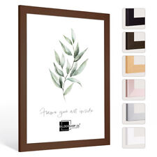 Bilderrahmen Monza Braun matt