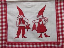 Weihnachtsdecke  Weihnachten Tischläufer Wichtel  RICO Design  40x90 cm  NEU OVP