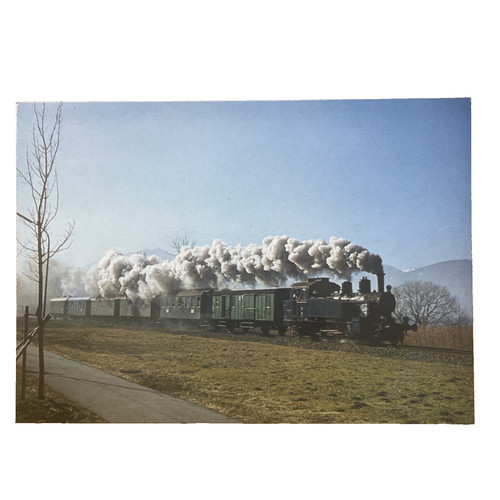 Postkarte zug eisenbahn - ak,