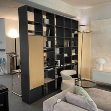 Interlübke Raumteilerregal Studimo Lack Matt Anthrazit Fronten Lack Matt 