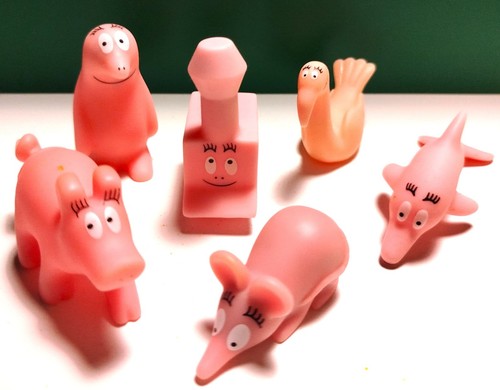 Barbapapa figuren plastoy - figuren,,