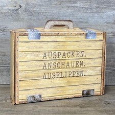 Geschenkkoffer holzoptik