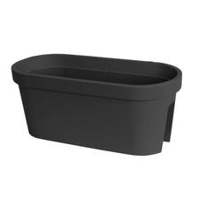 Pflanztopf Geländer Anthrazit