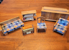 Alte Puppenstubemöbel 50er