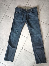 Diesel Iakop Regular Slim Tapered Jeans W31 L34 Dunkelblau Stretch Denim Top 