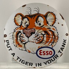 Esso Emailschild - Ø 50 cm