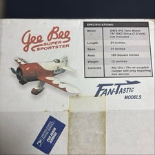 Gee Bee Racer RC Flugzeug