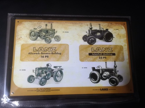 Blechschild schild 20x30 lanz - blechschild,