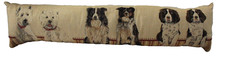 Fensterkissen Hunde Zugluftstopper Gobelin L 90 cm H 25 cm versch. Hunderassen