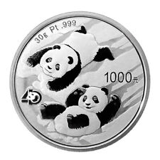 China Panda Platinmünze 2022
