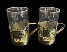 2 Gläser Wodka BELUGA