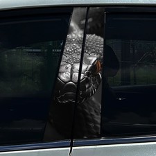 2pcs Black Mamba Snake Car B