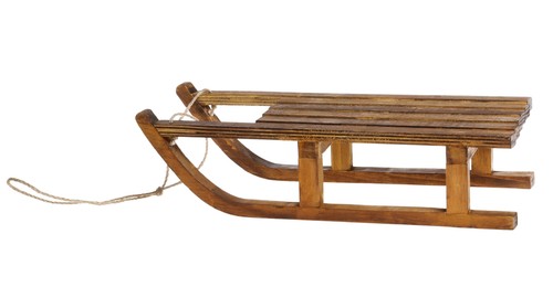 Chic antique deko - -, schlitten