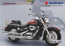 Suzuki  VL  800   Intruder Prospekt  Brochure  4  Seiten  01  -    2001