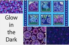 Patchworkstoff Glühwürmchen